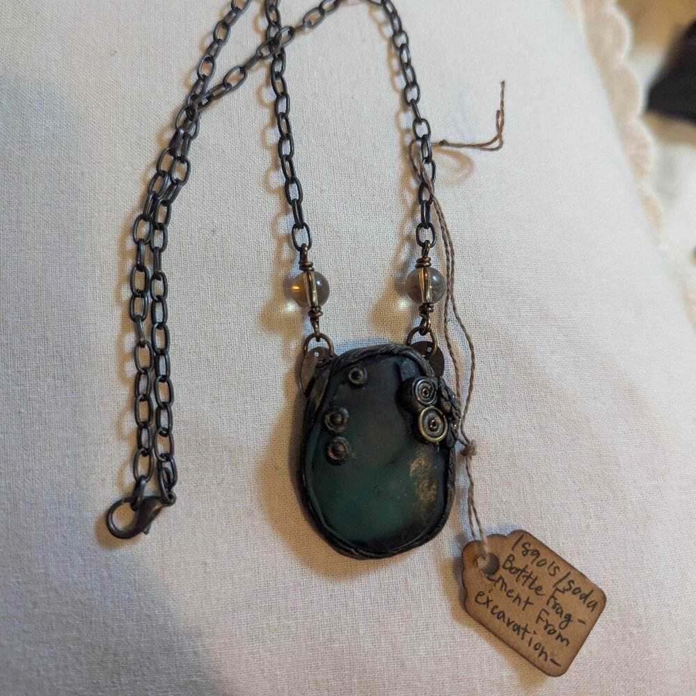 Vintage Sea glass necklace